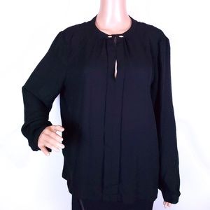 Angeleye London Women Top Blouse Long Sleeves Size 10 - NWOT